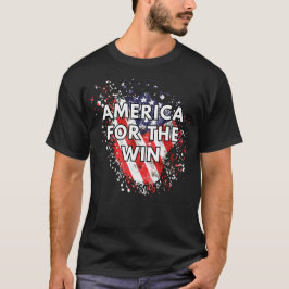 Estados Unidos Por La Victoria - Camiseta Patrióti