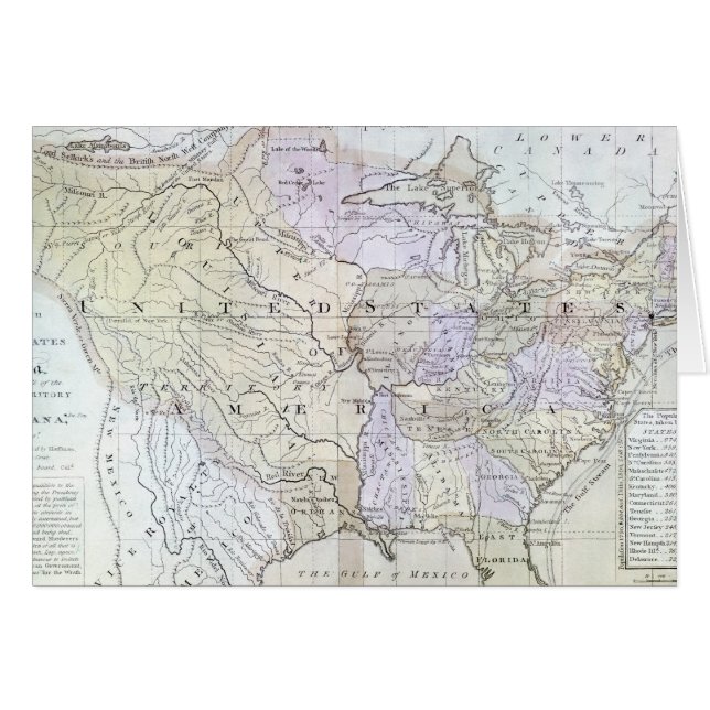 ESTADOS UNIDOS TRAZAN, c1812 (Anverso (Horizontal))