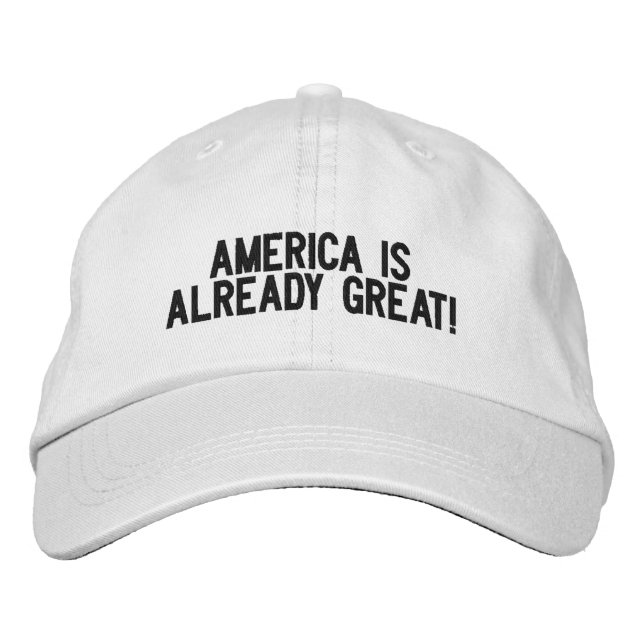 Estados Unidos ya es un gran Gorra contra Trump (Anverso)
