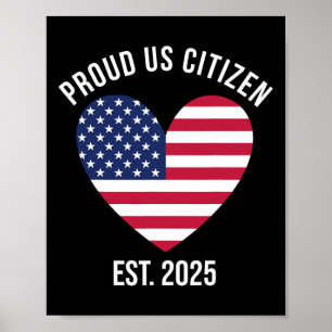 Estadounidense Ciudadanía 2025 Decoración Estadoun