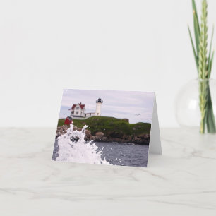 Estallido cardíaco en Nubble Light en Cape Neddic