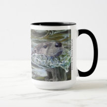 ¡Estallidos de la nutria!  taza de 15 onzas