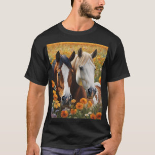 Estalliones en el diseño de la camiseta de Meadow.