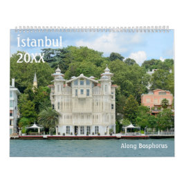 Estambul a lo largo del calendario del Bósforo 202