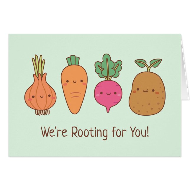 Estamos Animándote Verduras Positivas con Juego de (Anverso (Horizontal))