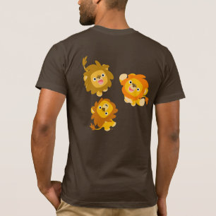 "¡Estamos aquí!" Camiseta de leones Personalizado