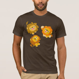"¡Estamos aquí!" Camiseta de Leones Personalizados
