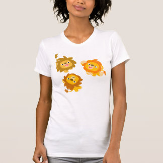 "¡Estamos aquí!" Camiseta femenina de Leones Perso