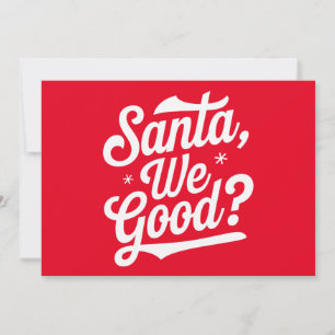 ¿Estamos bien, Santa? Regalo de Navidad para él pa