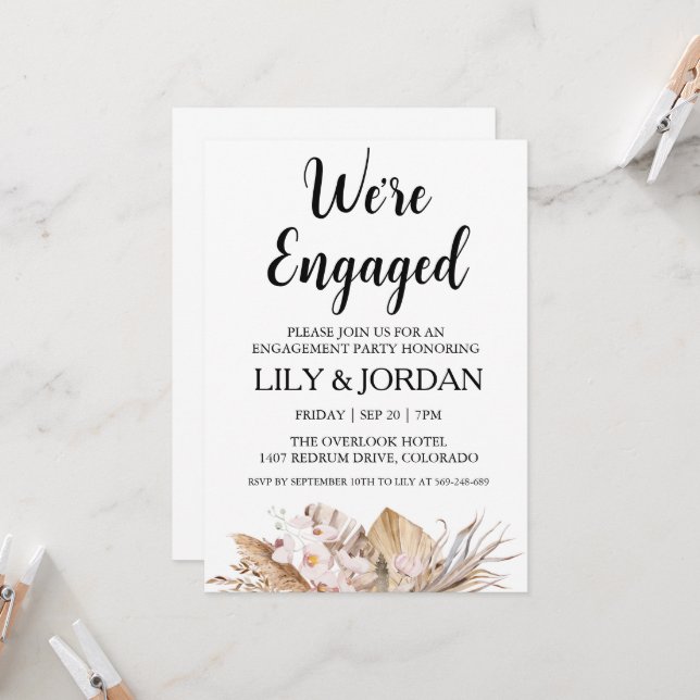 estamos comprometidos con las invitaciones del par (Anverso/Reverso In Situ)