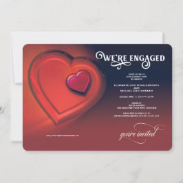 Estamos comprometidos, Dos corazones, Invitación d