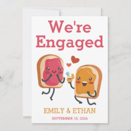 Estamos comprometidos tarjetas de invitación de co