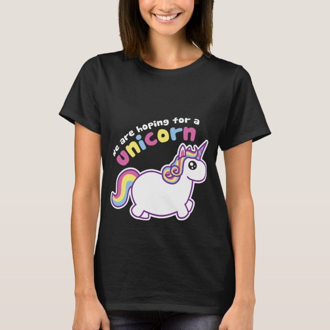 Estamos esperando una camisa de la maternidad del (Anverso)