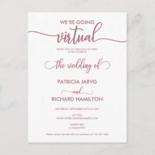 Estamos Haciendo Virtual Invitación de Boda en Lín