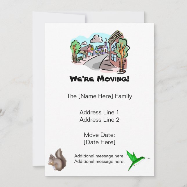 Estamos moviendo Invitaciones (Anverso)