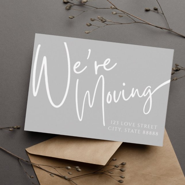 Estamos moviendo la Invitación fotográfica (Subido por el creador)