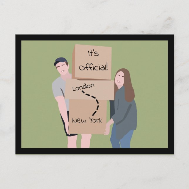 Estamos moviendo la postal de la Invitación (Anverso)