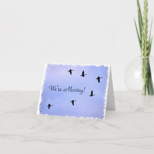 Estamos mudando tarjeta (Anverso)