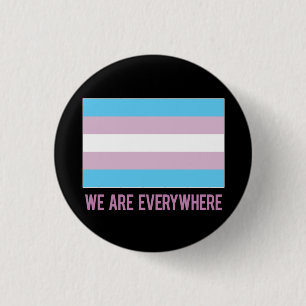 Estamos por todas partes botón (el transexual)