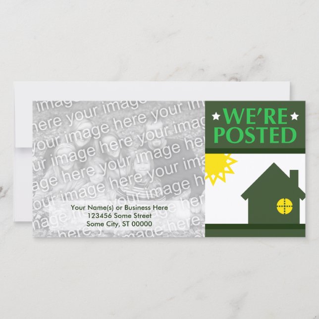 estamos posteados invitación : pop home (Anverso)