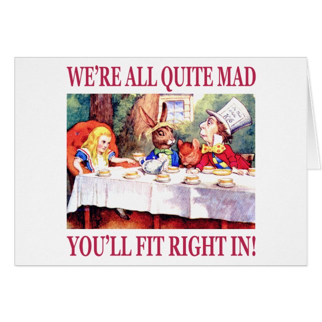 Estamos todos bastante tristes, ¡Encajarás bien! (Anverso (Horizontal))