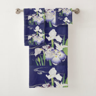 Estampa de Arte de Iris Japonés Antiguo Kogyo Tsuk