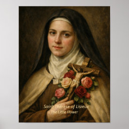 Estampa de arte de Santa Teresa de Lisieux