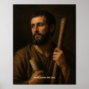 Estampa de arte de Santiago el Menor