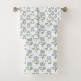 Estampa floral de peonía en bloque Cottage blanco