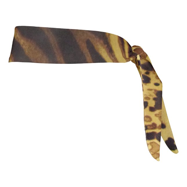 Estampado Animal Raya de Tigre Exótico (Girar 90)
