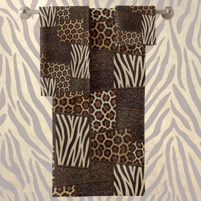 Estampado de animal africano de lujo | Mármol marr (Subido por el creador)