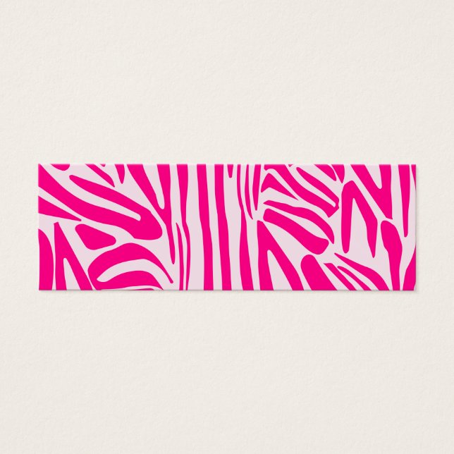 Estampado de cebra rosa (Frente)