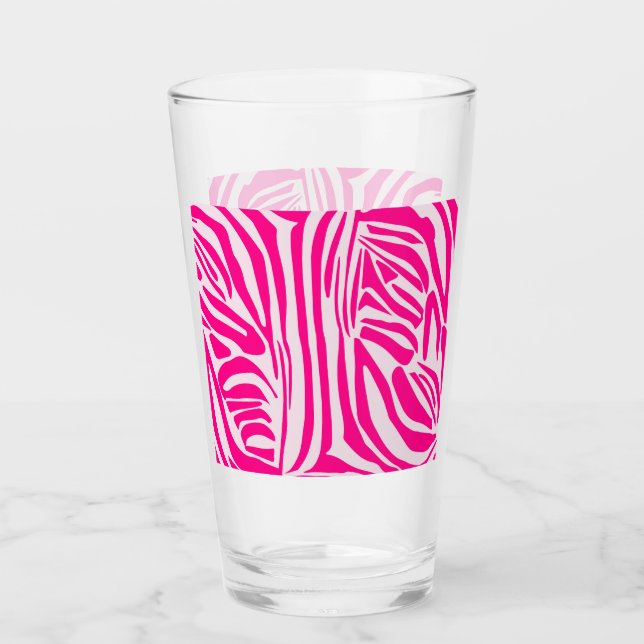 Estampado de cebra rosa (Anverso)