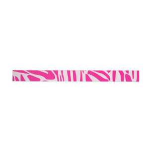 Estampado de cebra rosa