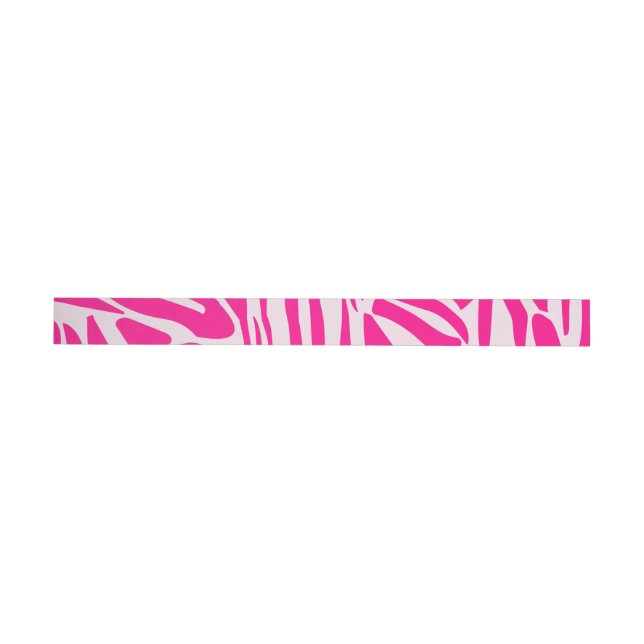 Estampado de cebra rosa (Individual)