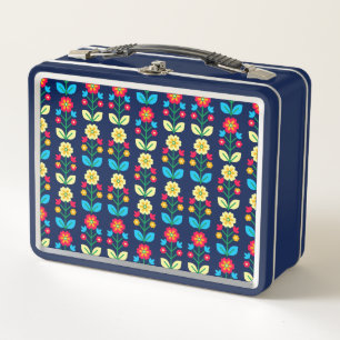 Estampado de flores colorido