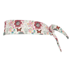 Estampado de flores en el estilo retro 5