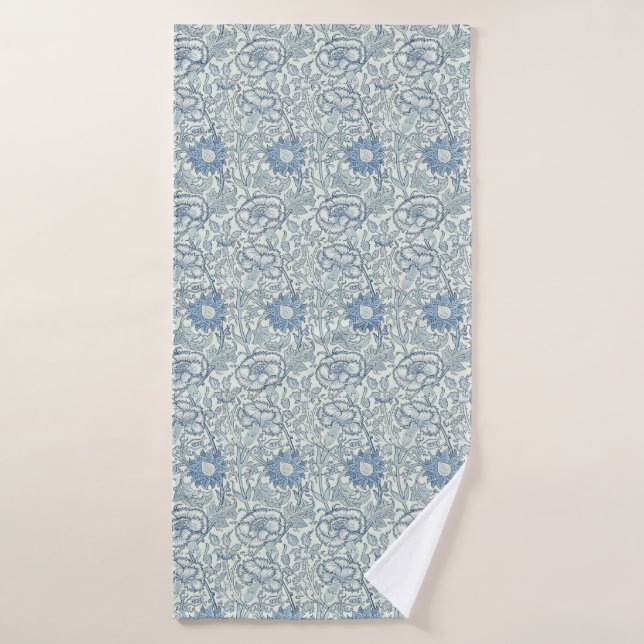 Estampado de flores hermoso de William Morris, (Toalla de baño)