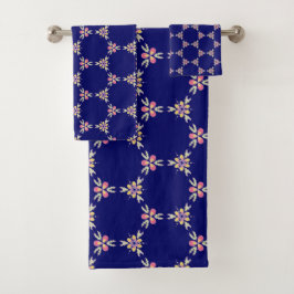 Estampado de flores mediterráneo español de la