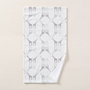 Estampado de girafa moderno