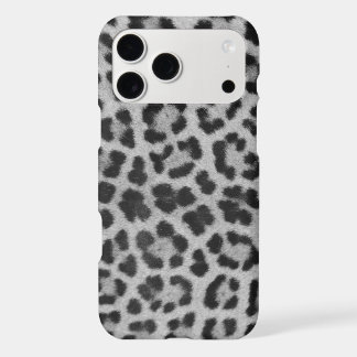 Estampado de leopardo en negro y blanco