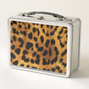estampado de leopardo marrón con motivos de anima