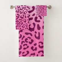 Estampado de leopardo rosa elegante