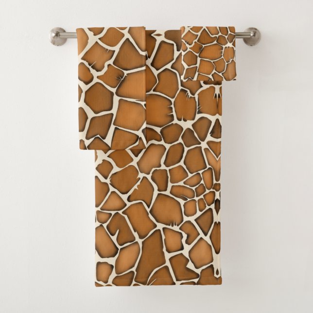 Estampado de patrón de piel de jirafa  (In situ)