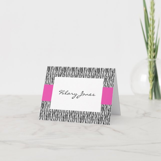 Estampado de zebra (Anverso)