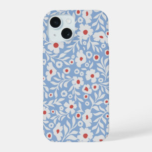 Estampado floral en relieve