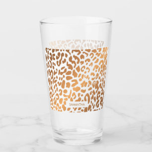 Estampado leopardo de oro