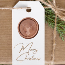 Venado navideño moderno