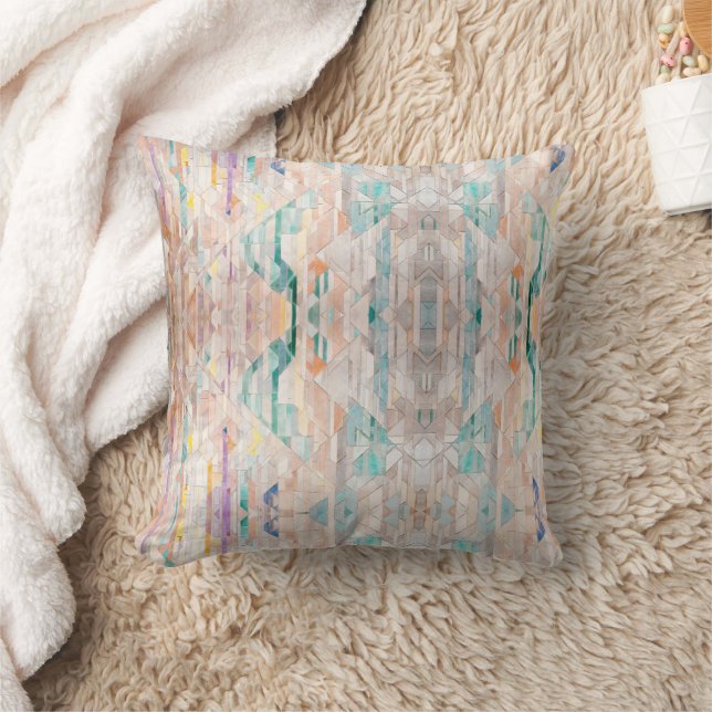 Estampados Chic: Diseños de cojines decorativos de (Manta)