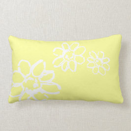 Estampados de flores en la almohada lumbar